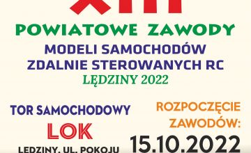 XIII Powiatowe Zawody Modeli Samochodów Zdalnie Sterowanych RC